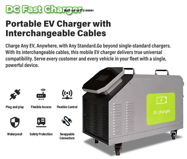 Home Use Mobile DC EV Charger  - Portable Dc Fast Charger 20Kw Ccs2 评论和价格