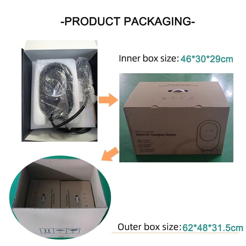 32A Home Wall-mounted Charging - 22Kw Wallbox Type 2 Ocpp Rfid 评论和价格